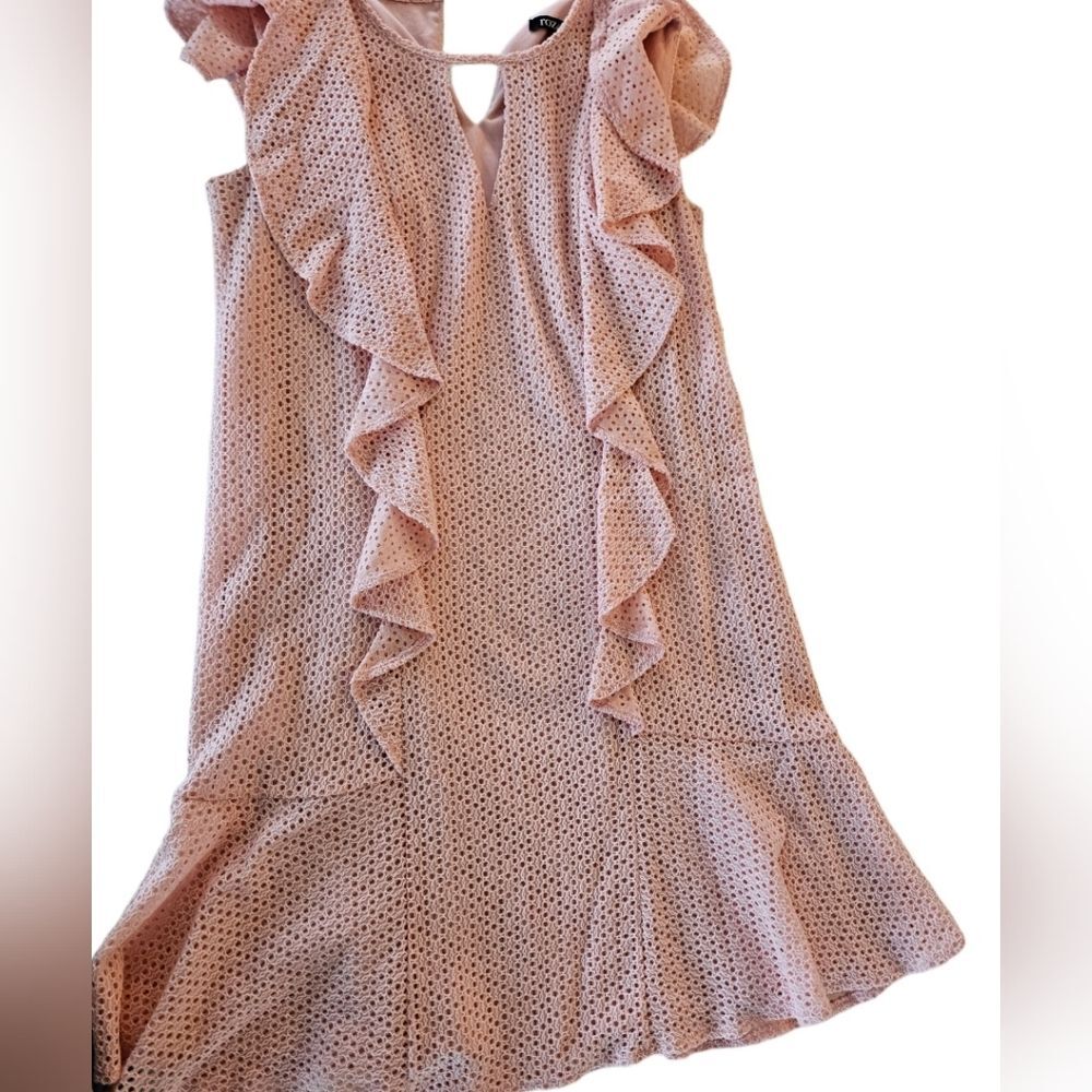 ROZ & ali Spring Pink Dress Size M